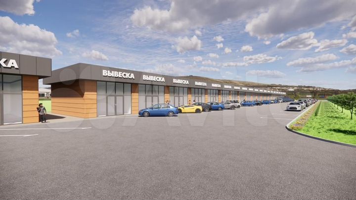 1 этаж на 1-й линия 1220 м2