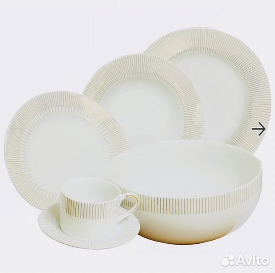 Набор столовой посуды фарфор