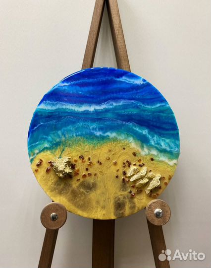 Мастер-класс по эпоксидной смоле «Море»