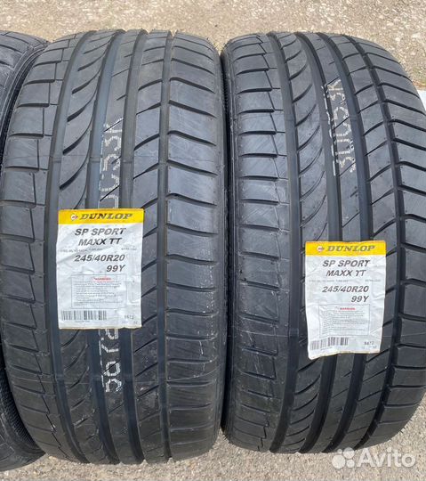 Dunlop SP Sport Maxx TT 275/35 R20 и 245/40 R20 100Y