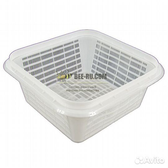 Фильтр контейнер на куботейнер для меда, икры (пла