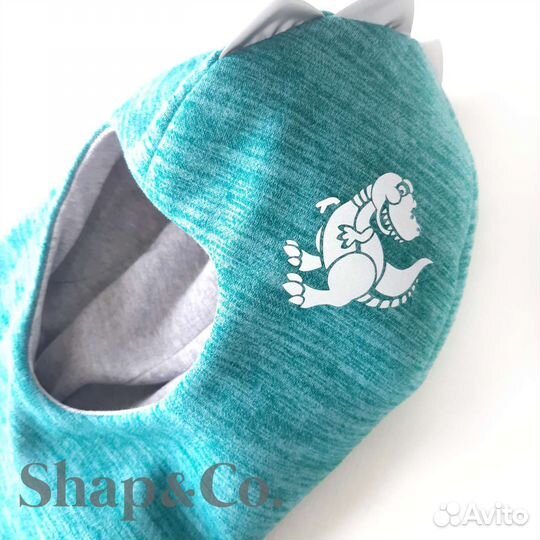 Шапка шлем для мальчика