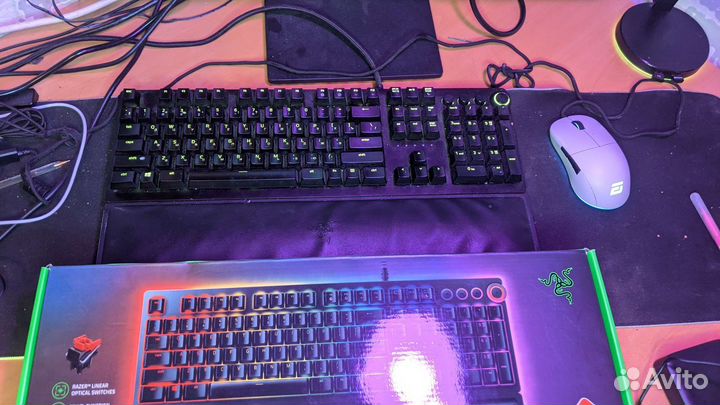 Razer huntsman elite red switch кастом