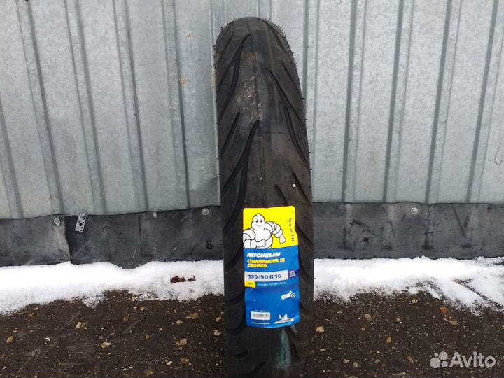 Мотошина 130 90 16 Мишлен Коммандер 3