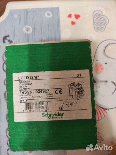 Контакторы lc1d18m7,lc1d12m7,lc1d09m7