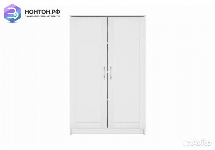 Шкаф двухдверный Сириус белый