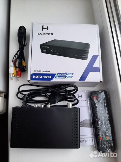 Ресивер DVB-T2 Harper HDT2-1513