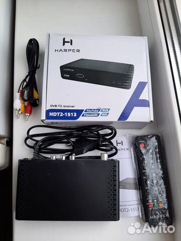 Ресивер DVB-T2 Harper HDT2-1513