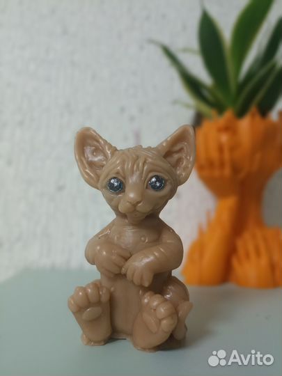 Свеча котёнок Сфинкс