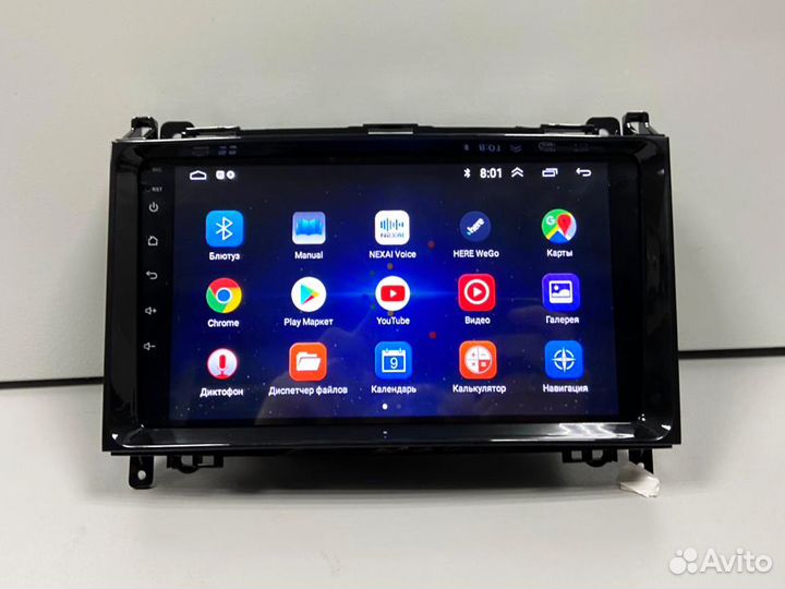 Магнитола Mercedes Sprinter W906 Vito W639 Android