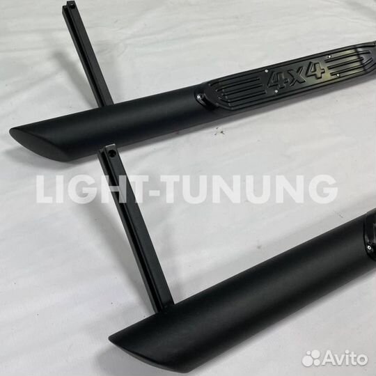 Пороги силовые нива тюнинг матовые