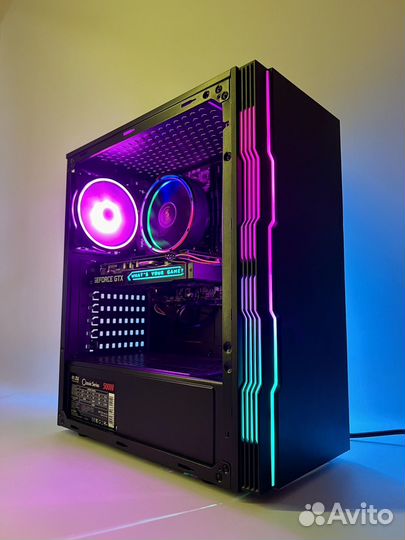 Игровой пк : ryzen 5 4500 + gtx 1660 OC