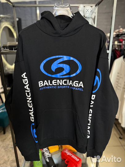 Худи balenciaga oversize шоурум