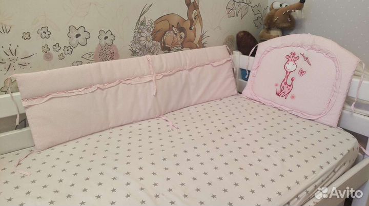 Бортики для детской кроватки