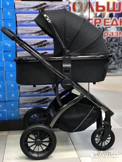 Новинка 2023 Коляска luxmom 770 2 блока