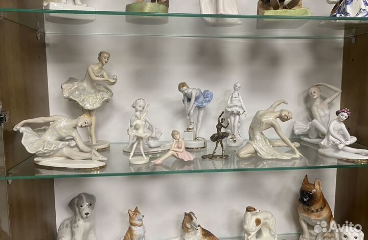 Фарфоровые статуэтки балерины