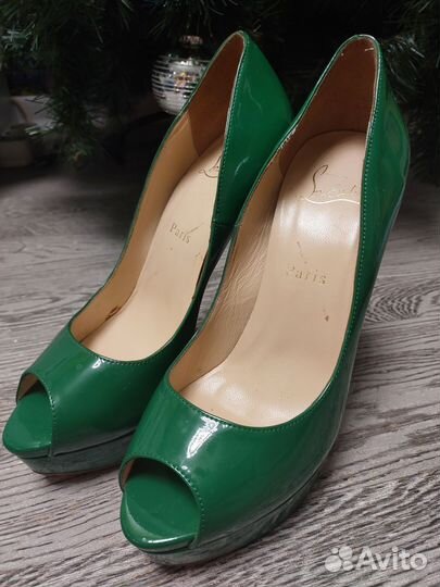 Туфли christian louboutin 38