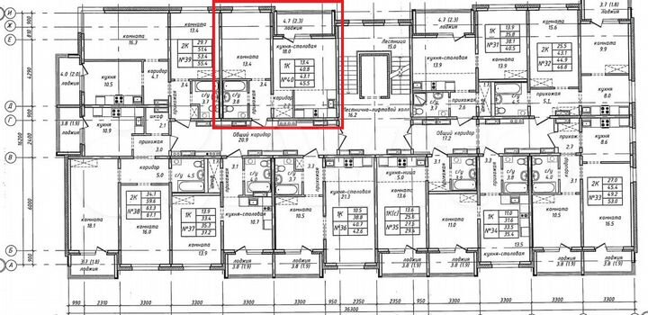 1-к. квартира, 43,1 м², 5/10 эт.