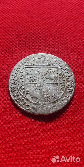 Орт (1/4 талера), 1622 год, Речь Посполитая