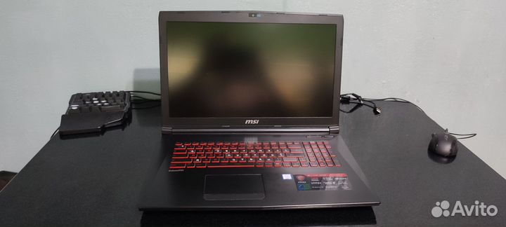 Игровой ноутбук msi 17.3