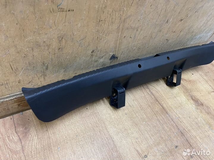 Накладка на заднюю панель Skoda Rapid 2013-2020