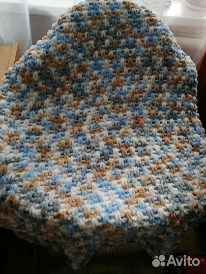 Плед детский ручной работы из гипоаллергенной туре