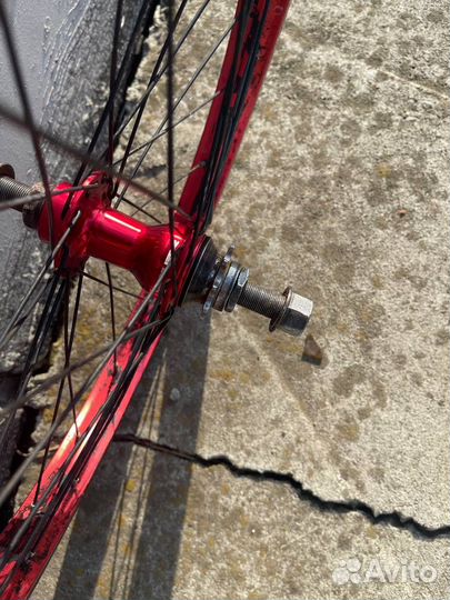 Заднее колесо на bmx