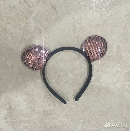 Ободок с милыми ушками