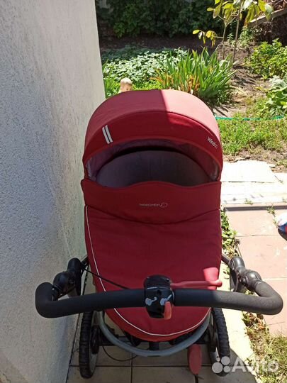Коляска 3 в 1 трёхколёсная