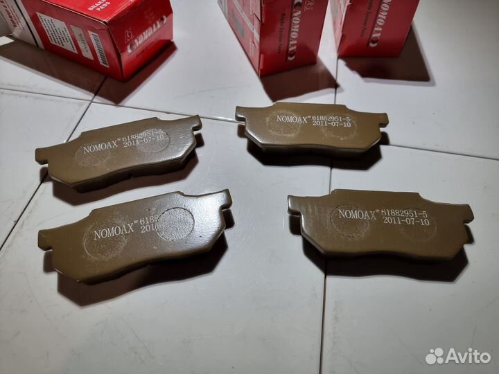 Колодки перед Honda Civic CRX Prelude 83-95