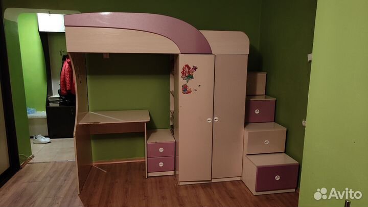 Кровать-чердак