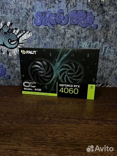 Видеокарта Palit nvidia GeForce RTX 4060 dual OC