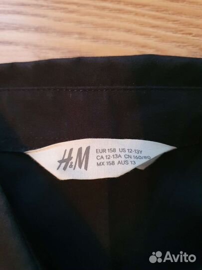 Рубашка HM на мальчика и подтяжки