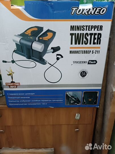 Тренажер степпер torneo