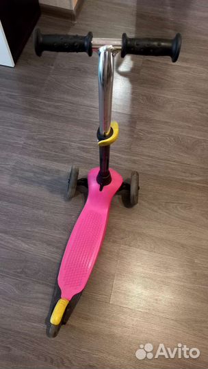 Самокат детский трехколесный декатлон
