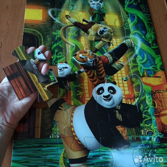 Пазлы Макси 24 шт Кунг-фу Панда