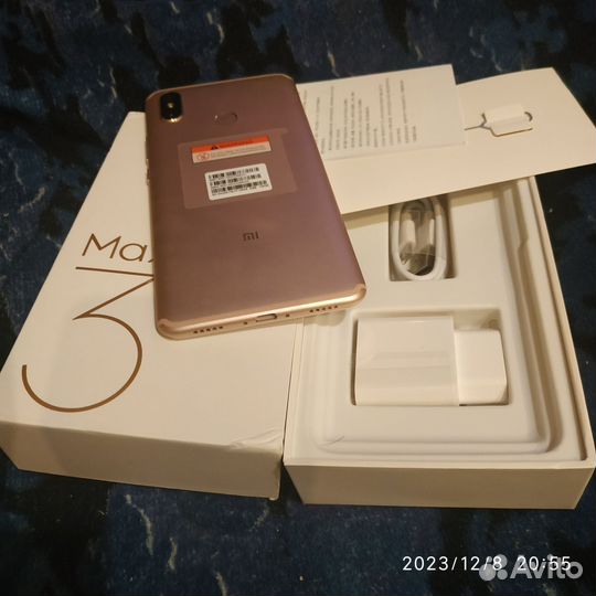 Xiaomi Mi Max 3, 6/128 ГБ
