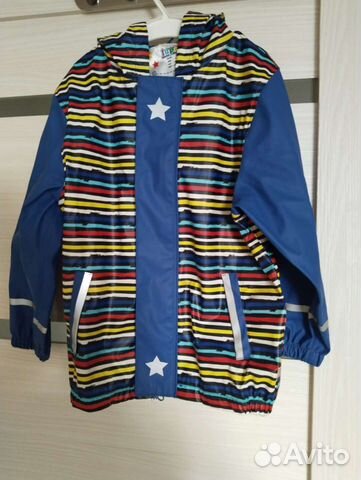 Дождевик-куртка для мальчика,110-116
