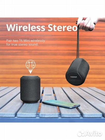 Колонка tronsmart Element T6 Mini, 15 Вт