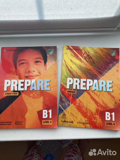 Учебник рабочая тетрадь Prepare B1