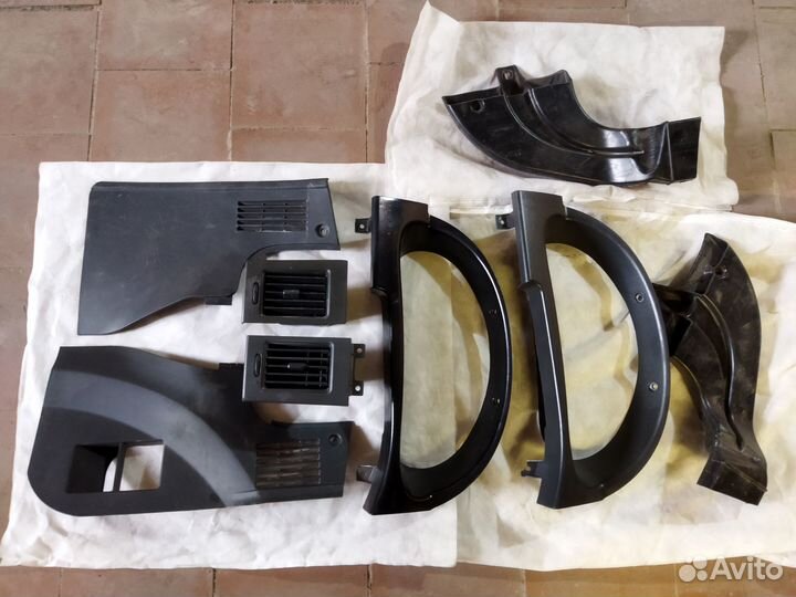 Пластик салона Приора