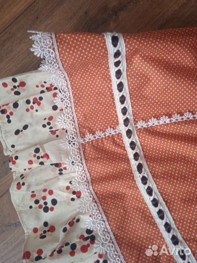 Красивое платье для девочек 5-7 лет Таиланд нов