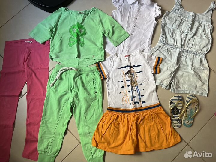 Одежда пакетом 6-8лет