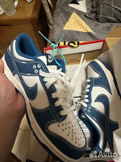 Nike dunk low industrial blue(оригинал)