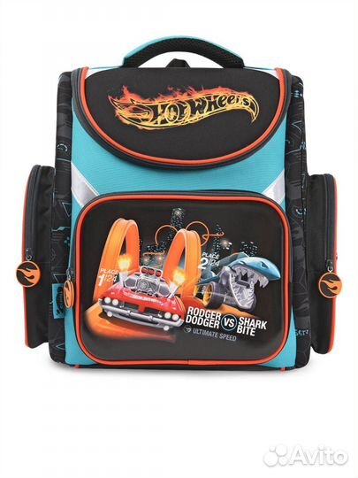 Школьный ранец рюкзак портфель Hot wheels новый