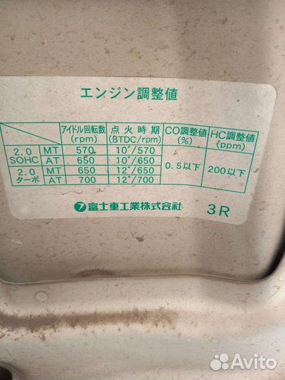 Капот subaru forester sg5