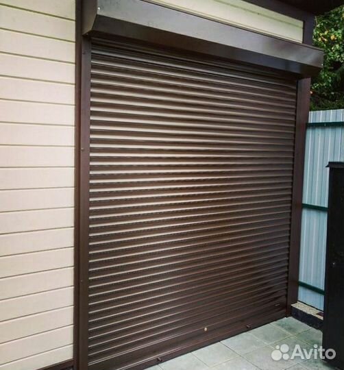 Рулонные ворота гаражные