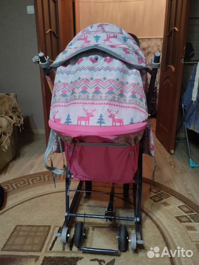 Детские санки с выдвижными колесами