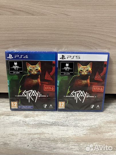 Stray игра для ps4 и на ps5(Диск.Новый)