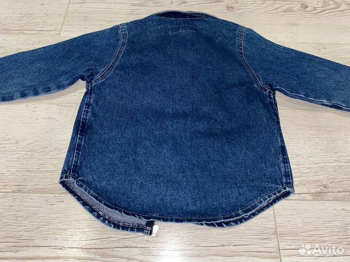 Джинсовая рубашка на молнии Gee Jay для мальчика